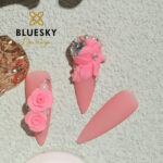 4D – BABY PINK NAIL ART