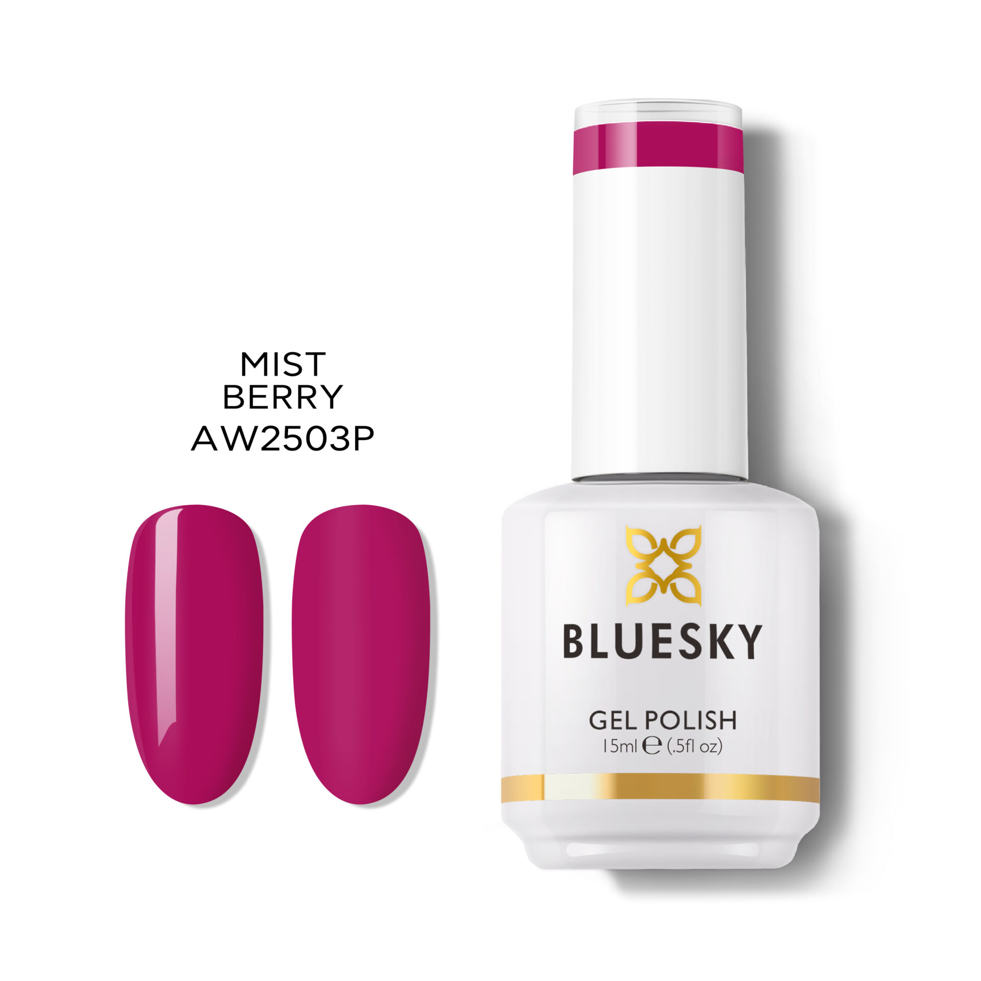 Bluesky Cosmetics MIST BERRY – SEASONAL GEL POLISH AW 2025 MIST BERRY – SEASONAL GEL POLISH AW 2025