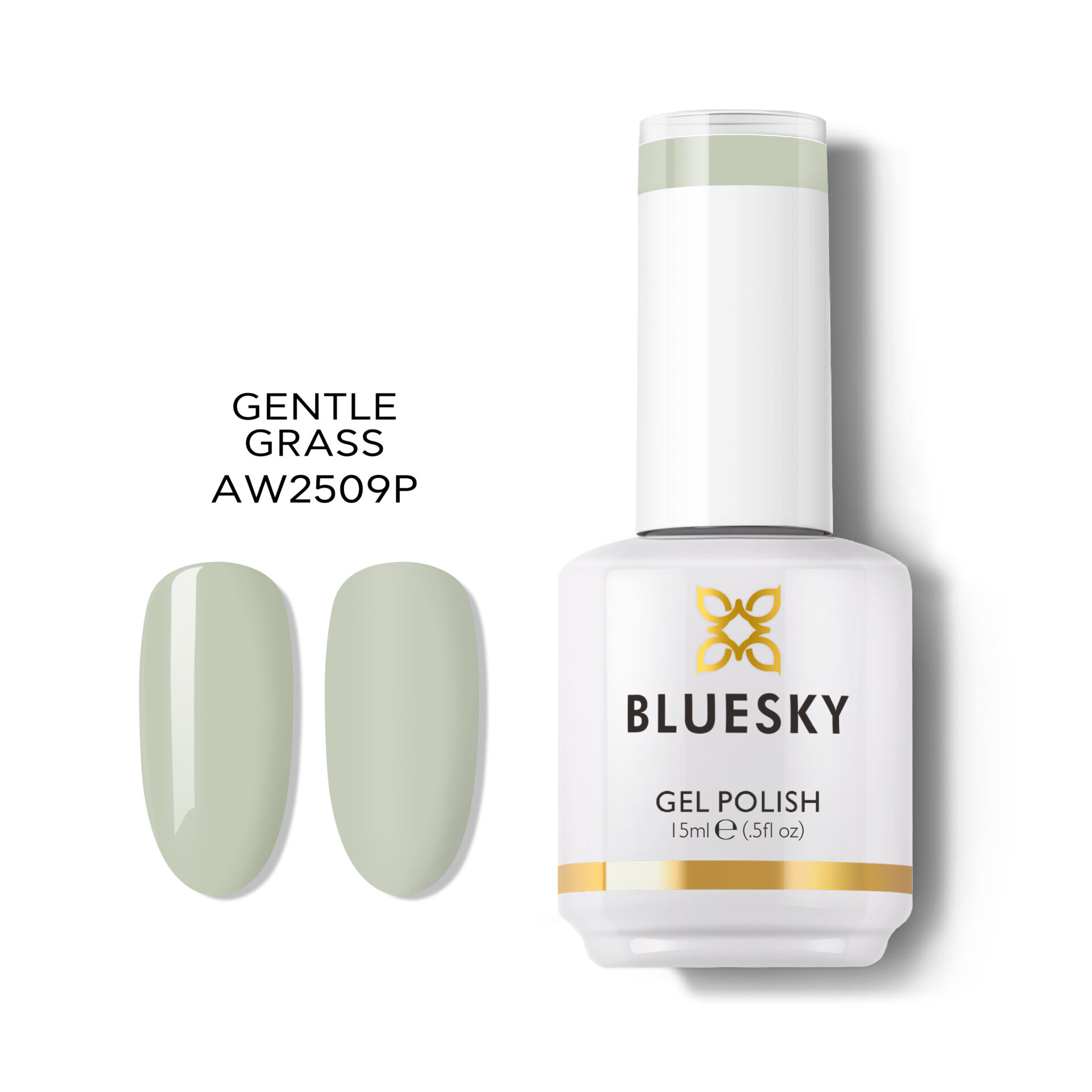 Bluesky Cosmetics GENTLE GRASS – SEASONAL GEL POLISH AW 2025 GENTLE GRASS – SEASONAL GEL POLISH AW 2025