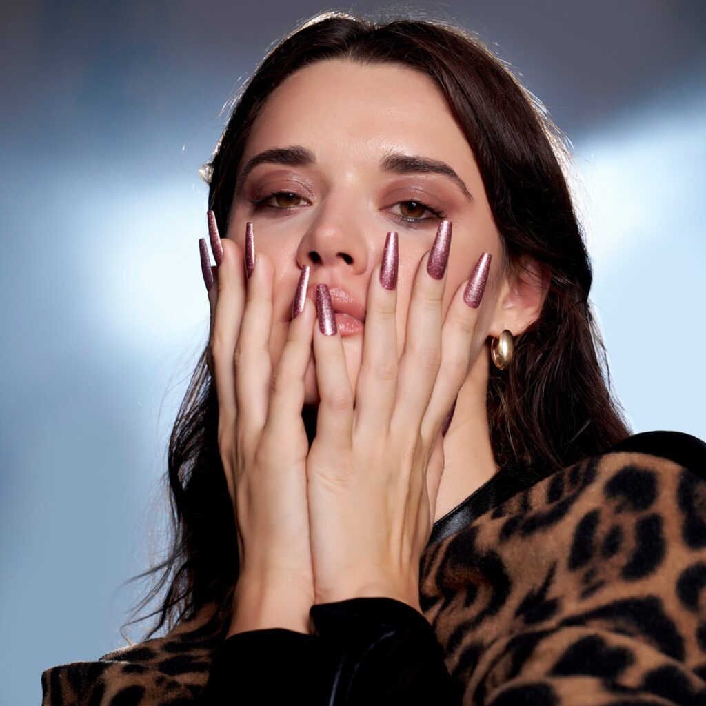 violet sparkle flash seasonal