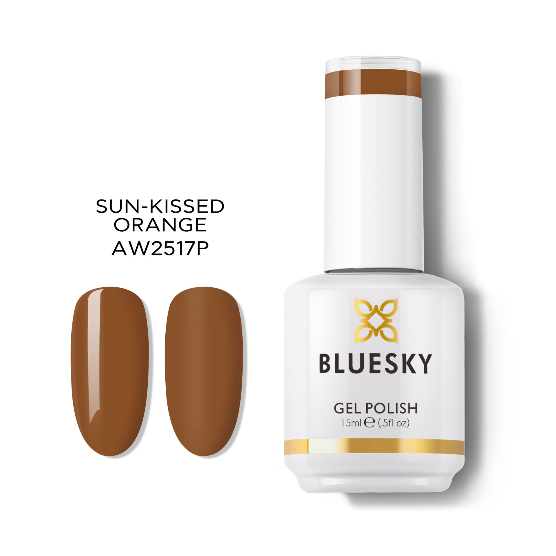 Bluesky Cosmetics SUN KISSED ORANGE – SEASONAL GEL POLISH AW 2025 SUN KISSED ORANGE – SEASONAL GEL POLISH AW 2025