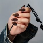 NO WIPE SMART TOP COAT – GLASS – BROWN VEIL TOP