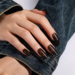 NO WIPE SMART TOP COAT – GLASS – BROWN VEIL TOP