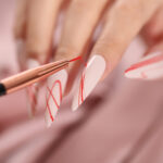 MATRIX NO WIPE- THE BLACK PRINCE’S RUBY NAIL ART