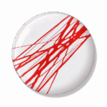 MATRIX NO WIPE- THE BLACK PRINCE’S RUBY NAIL ART