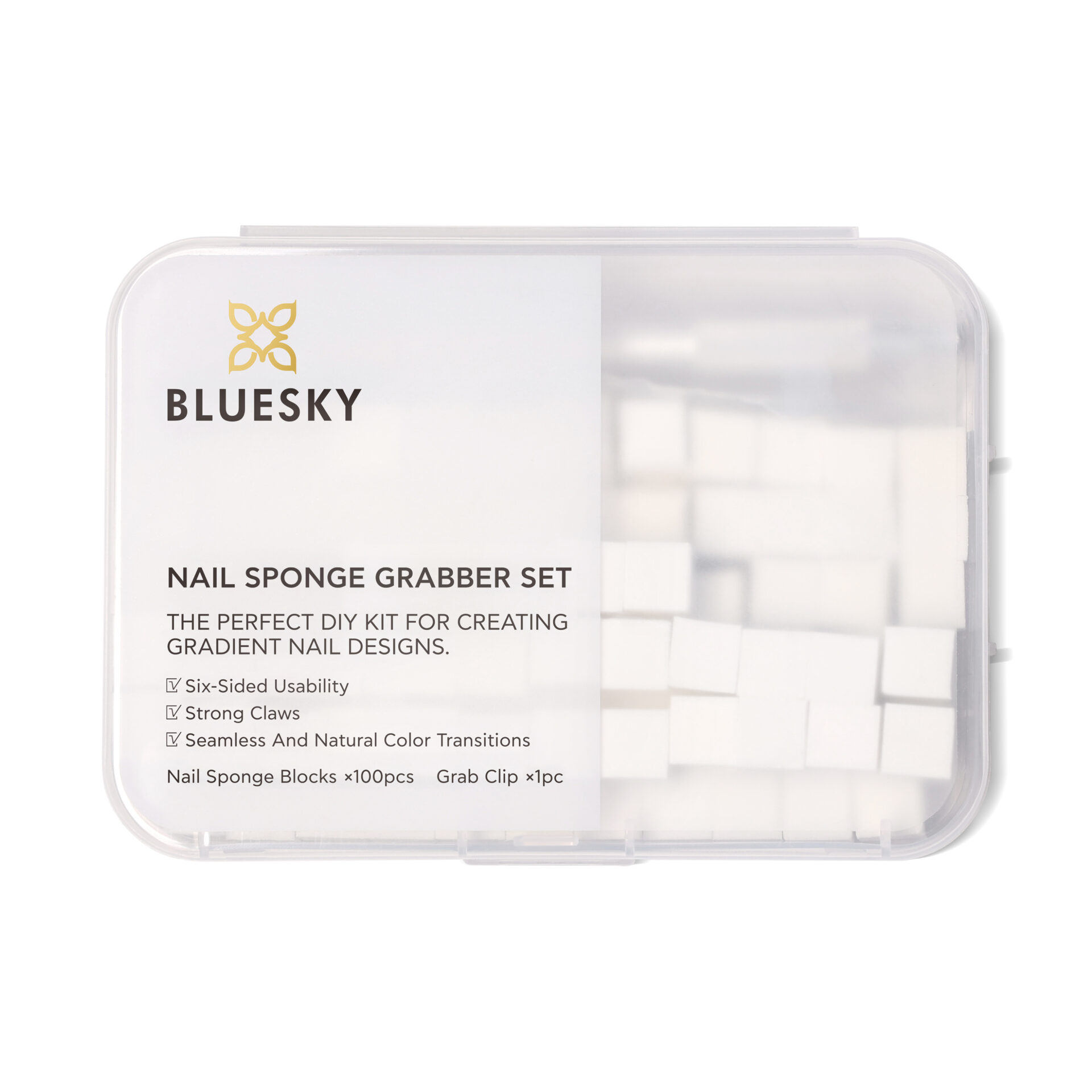 Bluesky Cosmetics NAIL SPONGE GRABBER SET ΑΝΑΛΩΣΙΜΑ NAIL SPONGE GRABBER SET ΑΝΑΛΩΣΙΜΑ