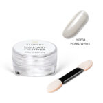 PEARL WHITE CHROME POWDER YGF04 NAIL ART