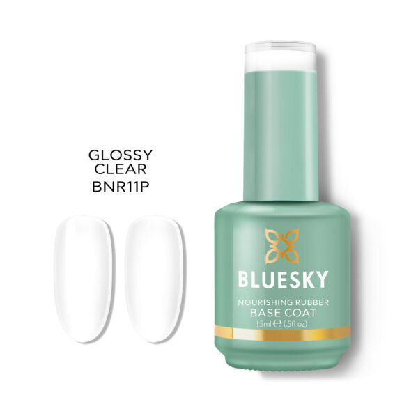 GLOSSY CLEAR BNR11 – NOURISHING RUBBER BASE ΝOURISHING RUBBER BASE