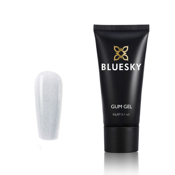 GUM GEL MILKY GLITTER 60gr EXTENSIONS